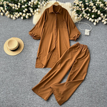 Stella Fashion Zomerse Set met Wijde Broek