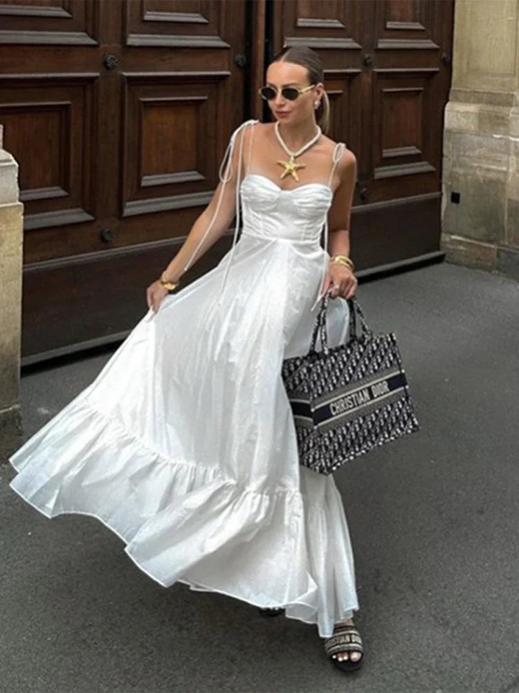 Sexy Riem A-Lijn Zomerjurk