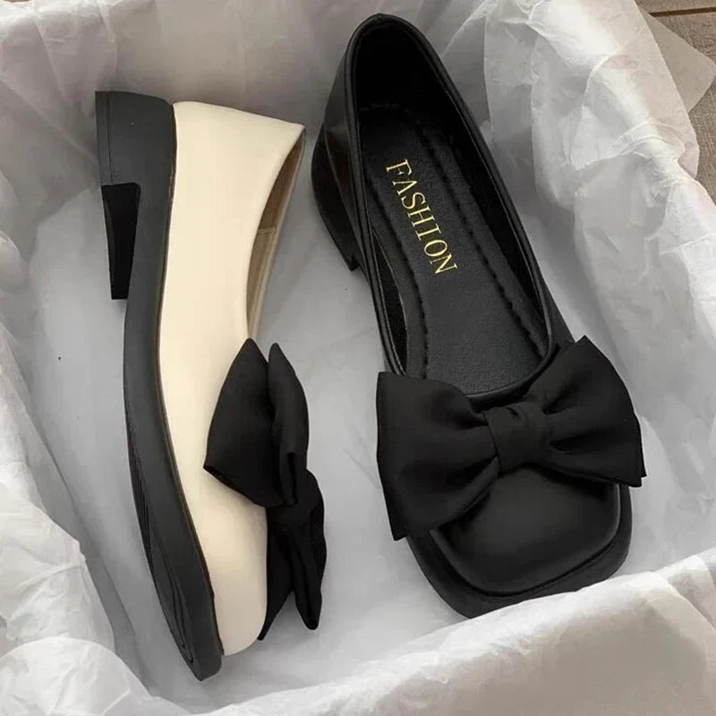 Luna Nieuwe Vlinderdas Mary Janes Schoenen