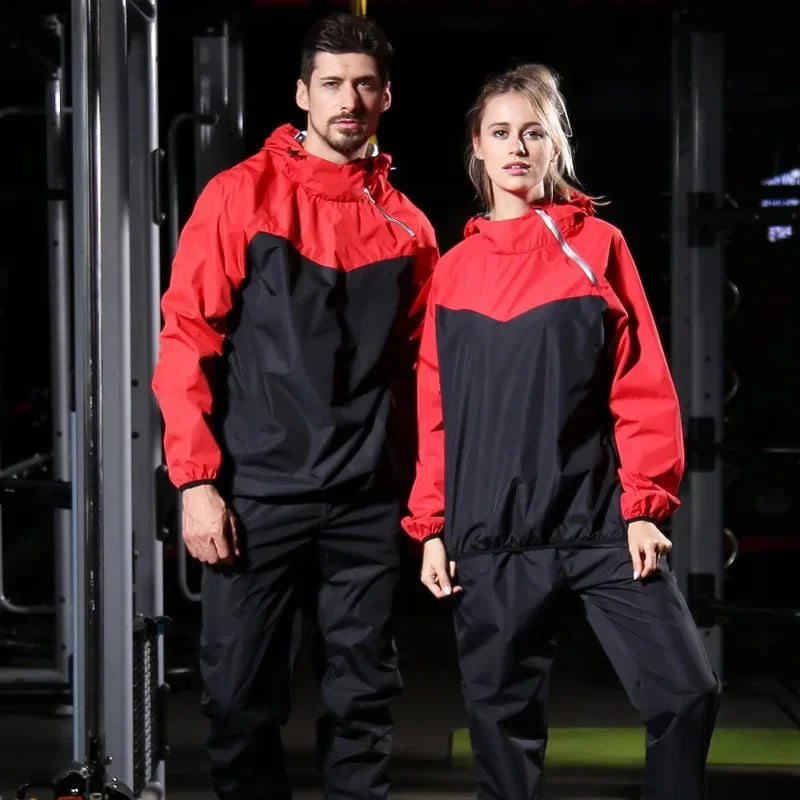 Uniseks Trainingspak Lichtgewicht met Capuchon en Ritssluiting