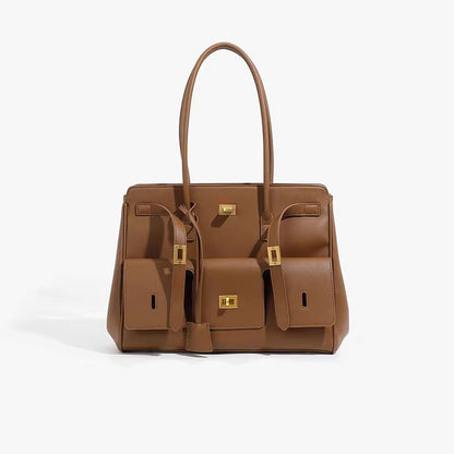 Elegante Vegan Leren Handtas – Tijdloze Klasse & Praktisch Ontwerp