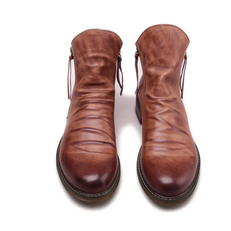 Luxe Chelsea Boots voor Heren Leer Zwart