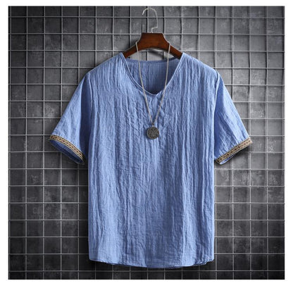 Camiel Zomer Shirt Casual Katoen Mannen