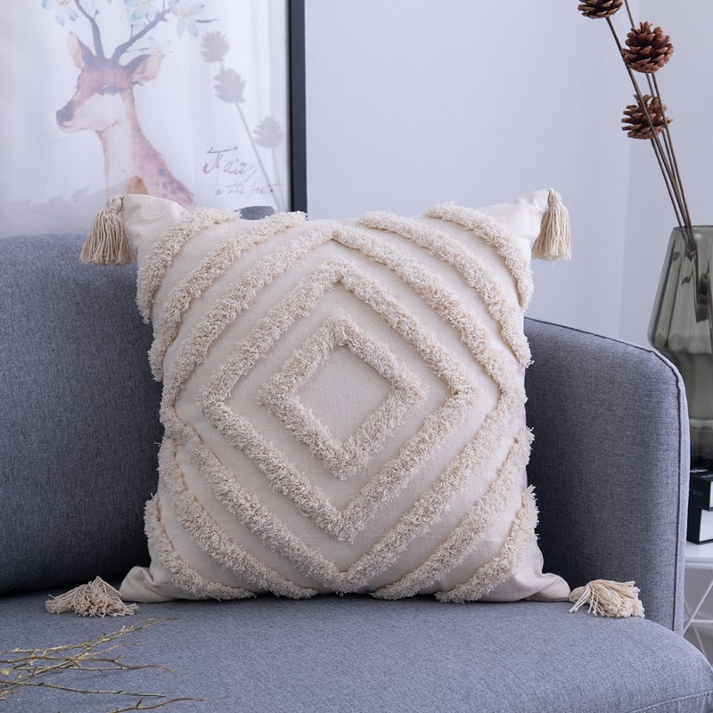 Boho Kussenslopen Ibizastoere Stof Geïnspireerd