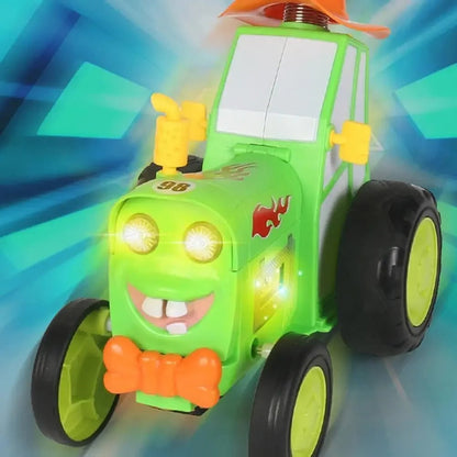 Stuntauto met Licht en Muziek voor Kinderen
