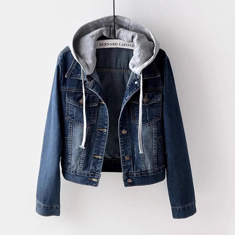 Dames Denim Jasje Blauwe Jeansjack
