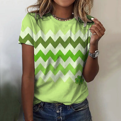 Glimlach & Geluk Klaver T-shirts