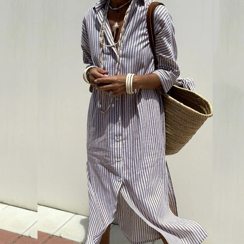 Sonia | Abito elegante a righe