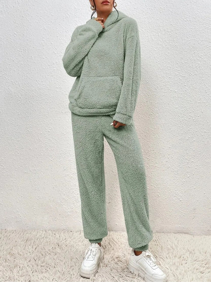 Dames Lounge Set Zacht met Hoodie en Broek