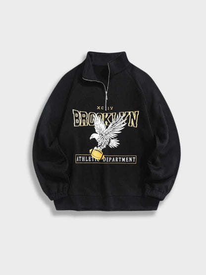 Uniseks Sweater Brooklyn Casual Stijl - Mode Vibes