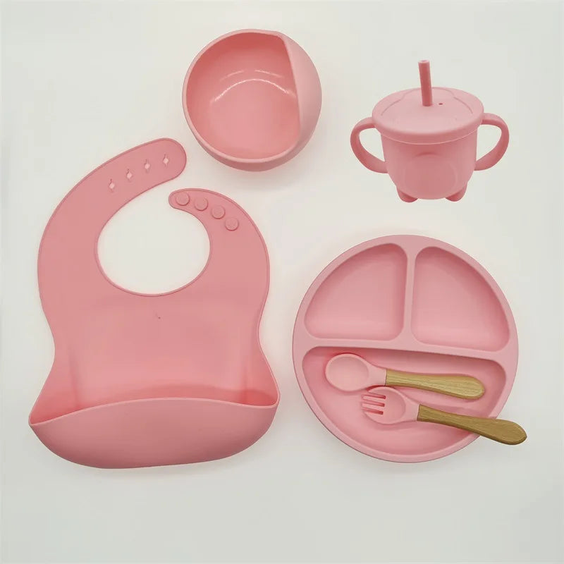 Silicone Baby Eetset Zacht en Veilig