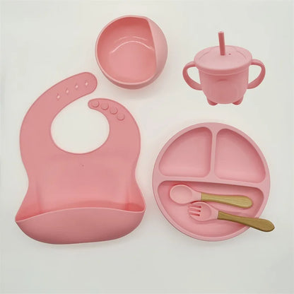 Silicone Baby Eetset Zacht en Veilig