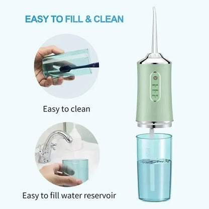 Draadloze Waterflosser voor Tanden met Laag Waterverbruik