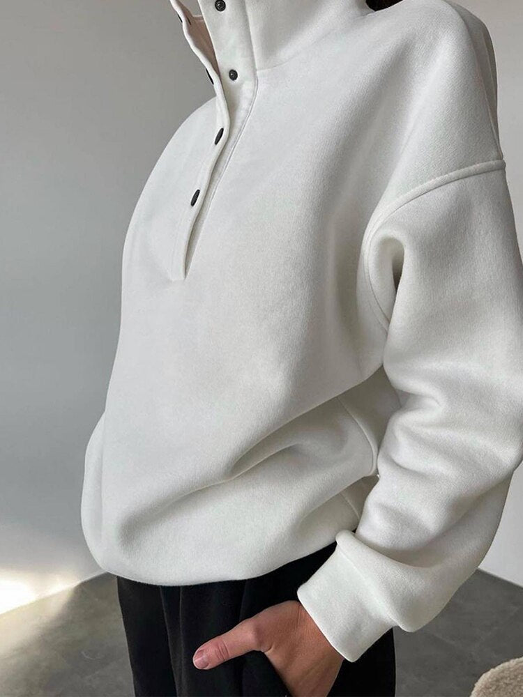 Zachte Fleece Sweatshirt Set voor Vrouw