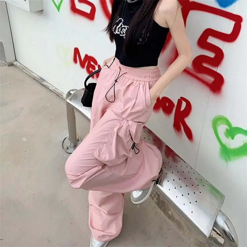 Parachute Black Pants van BlackWave