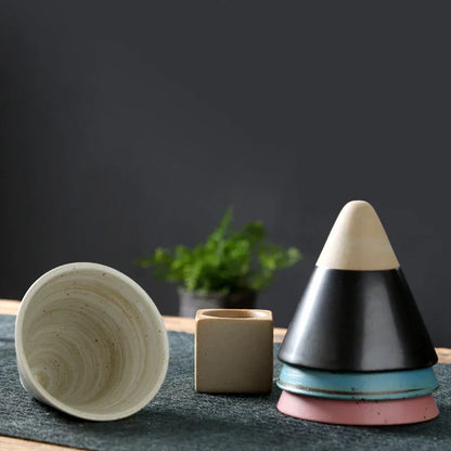 Handgemaakte Japanse Koffie- en Theekop Ceramiek Zen Stijl