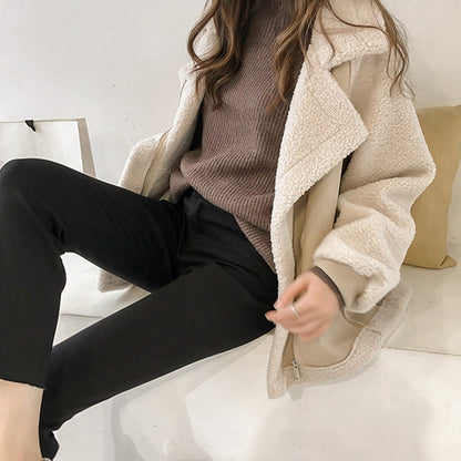 Vintage Leren Jasje Beverly Stijl