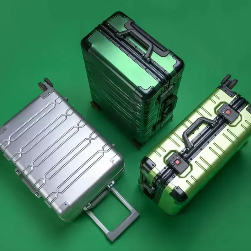 Lichte Reiskoffer Aluminium Oslo Handbagage