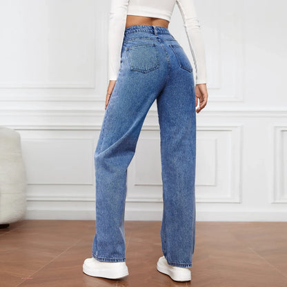 DutchDenim Hoge Taille Jeans