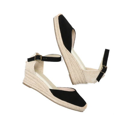 Sole | Sandali Donna Comodi in Pelle Scamosciata-2