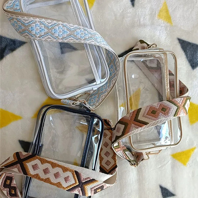 ChicBags Transparante Crossbody Tas