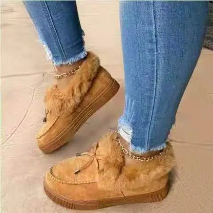 Warme Winter Loafers voor Vrouwen Trendy Design