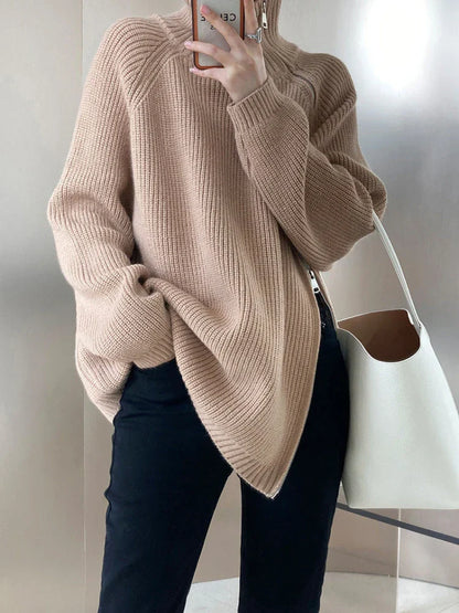 Dames Vest Met Ritssluiting Warme Pullover