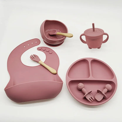 Silicone Baby Eetset Zacht en Veilig