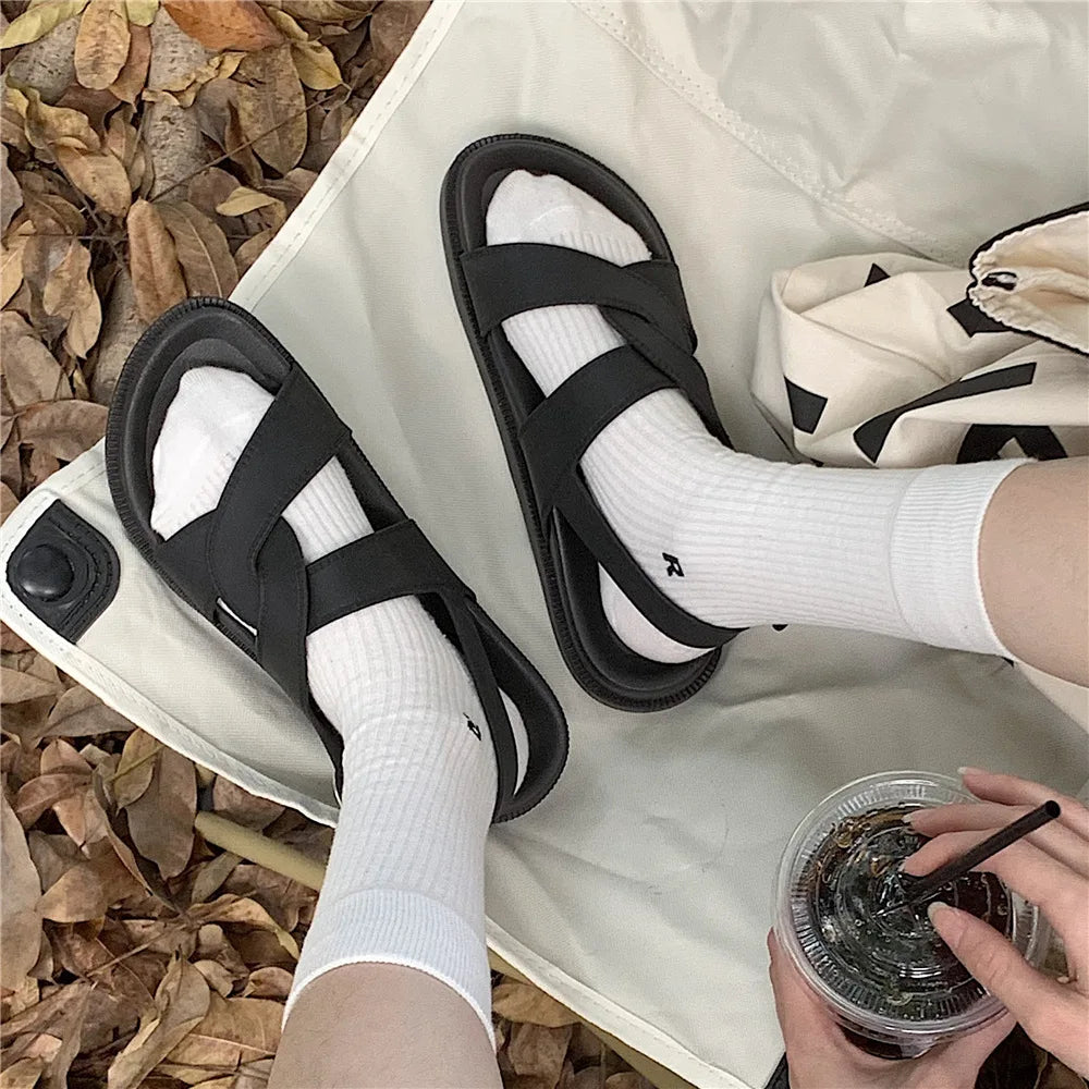 Dames Sandalen Plateau Zomer Korea Stijl