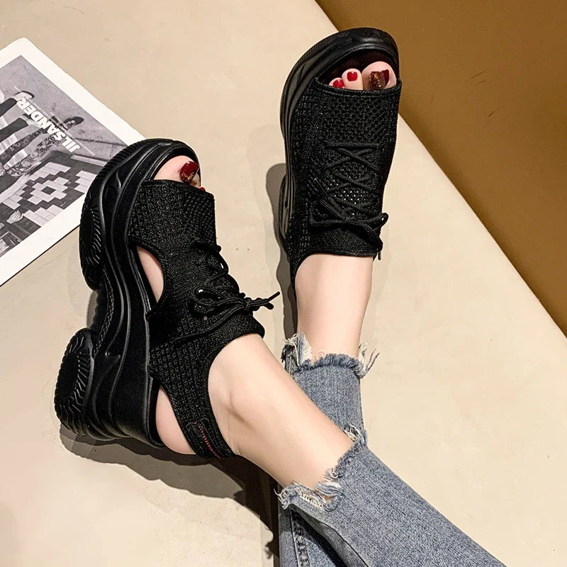 SoleLux Zomer Mesh Slophak Sandalen
