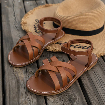 Glamora Zomerse Dames Platte Sandalen
