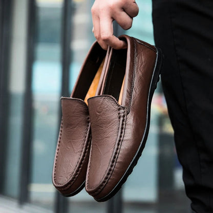 Zwarte Heren Loafers Comfortabel en Stijlvol