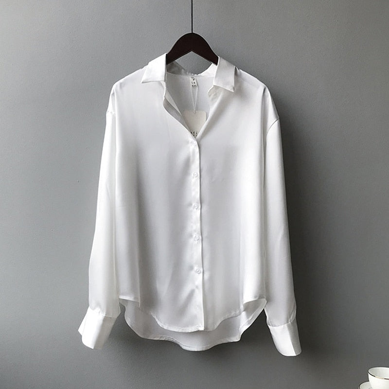 Silvana | Vintage zijden blouse