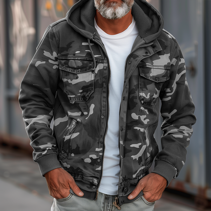 Simen | Duurzaam camouflage cargo jack 4