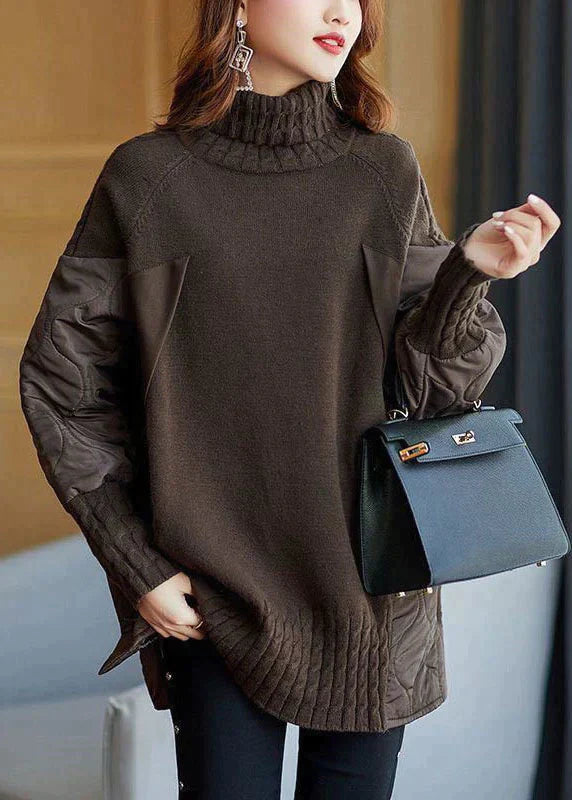 Warme Turtleneck Trui voor Vrouw