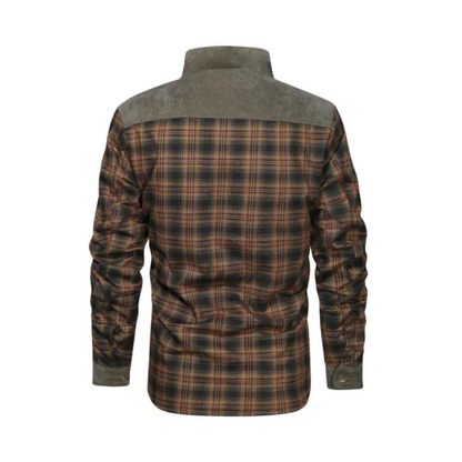 Mannen Outdoor Jas Waterdicht Geruit