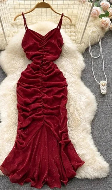 Bellefashion Dames Zeemeermin Jurk
