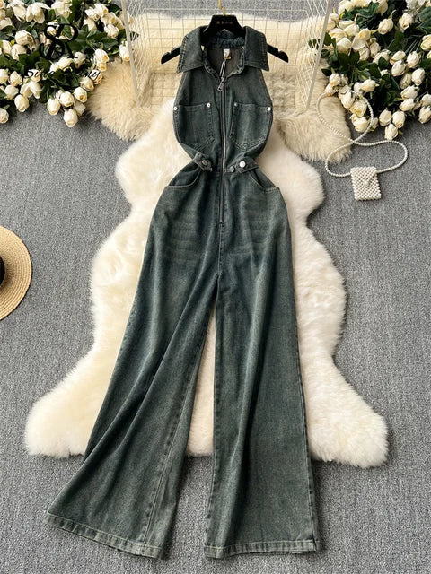 Modieuze Streetwear Jumpsuit van Lume