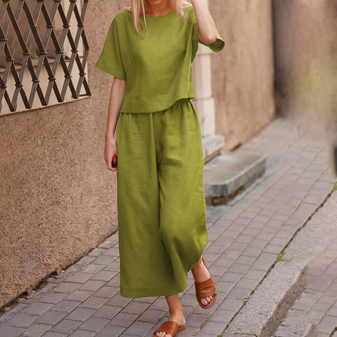 Comfortabele Casual Set voor Dagelijks Gebruik