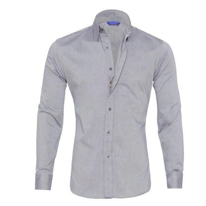Heren Shirt Lange Mouwen Casual Kwaliteit
