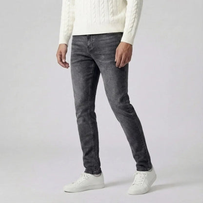 Slimfit Jeans Lichte Was Lichtblauw 5-Pocket Model - Mode Vibes