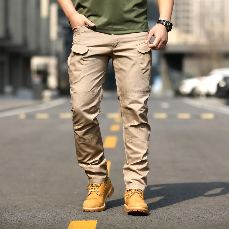 Werkbroek Slim Fit Meerdere Zakken Praktisch - Mode Vibes