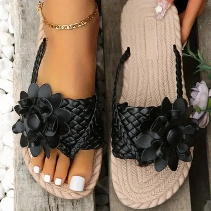 Boho Mocassins Geweven Comfortabel Zomerschoenen - Mode Vibes