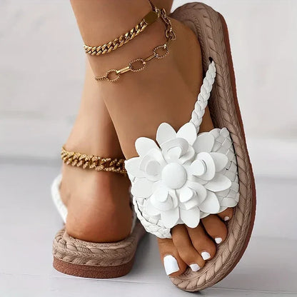 Boho Mocassins Geweven Comfortabel Zomerschoenen