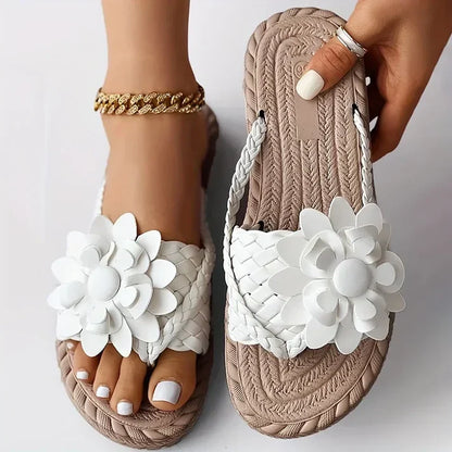 Boho Mocassins Geweven Comfortabel Zomerschoenen