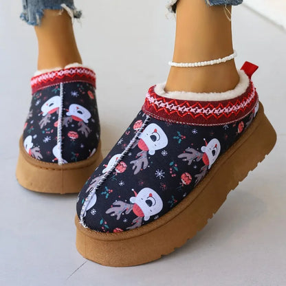 Vrouwen Winterpantoffels Warm en Zacht
