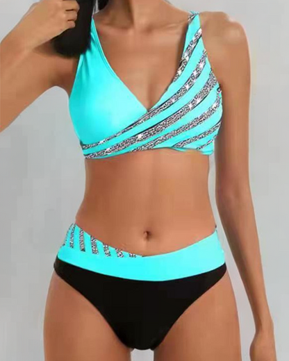Dames Bikini Polyester Elastische Pasvorm - Mode Vibes
