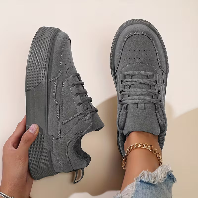 Sneakers Dames | Skateschoenen Dames | Lichtgewicht & Hoogteverhogend voor Zeker Lopen