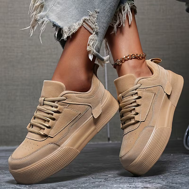 Dames Skateschoenen Lichtgewicht Hoogteverhogend Sneakers - Mode Vibes