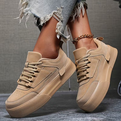 Dames Skateschoenen Lichtgewicht Hoogteverhogend Sneakers - Mode Vibes